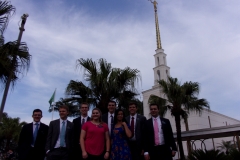 First visit to the Sao Paulo Brazil temple